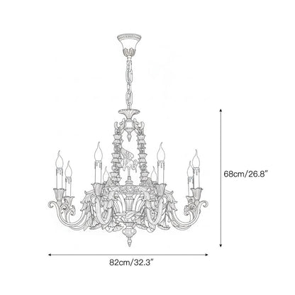 Genualdi Brass Chandelier