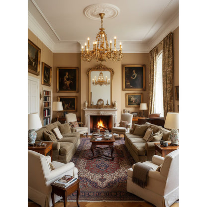 Genualdi Brass Chandelier