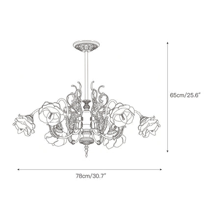 Georgian Gardens Chandelier