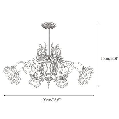 Georgian Gardens Chandelier