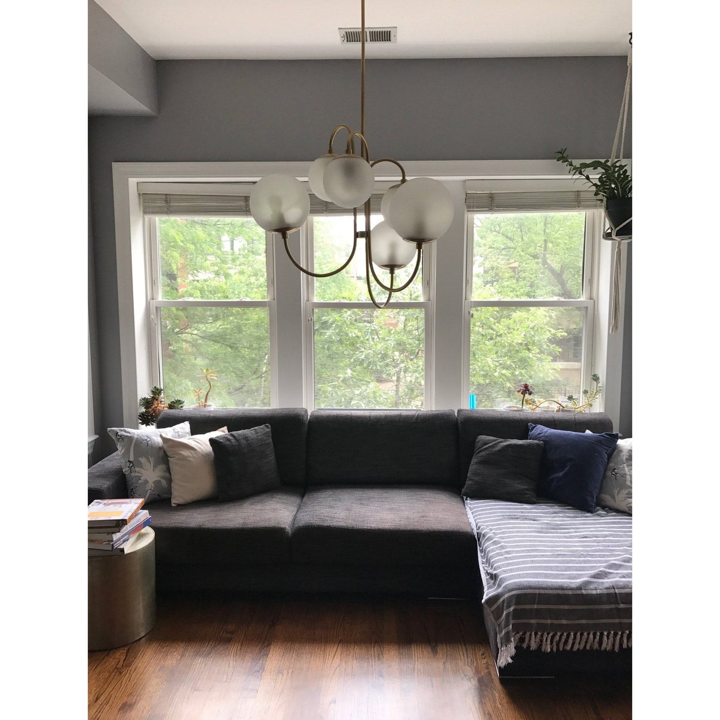 Gooseneck Chandelier