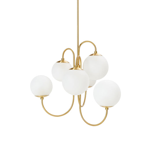 Gooseneck Chandelier