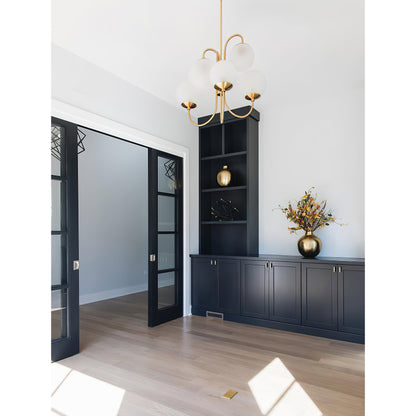 Gooseneck Chandelier