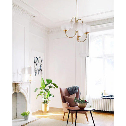 Gooseneck Chandelier