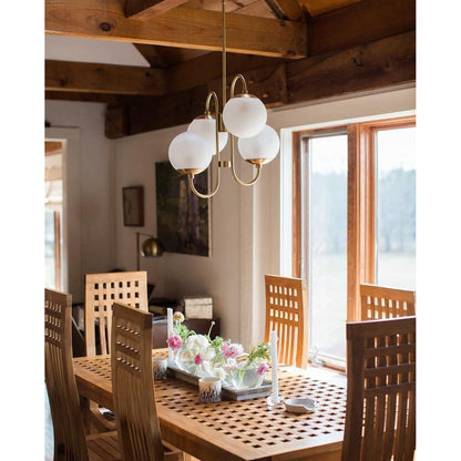 Gooseneck Chandelier