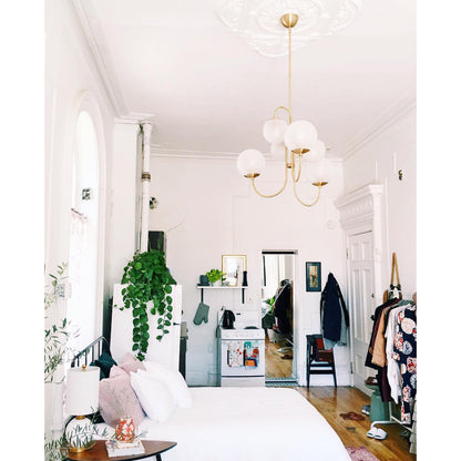 Gooseneck Chandelier