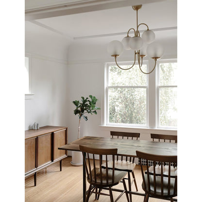 Gooseneck Chandelier