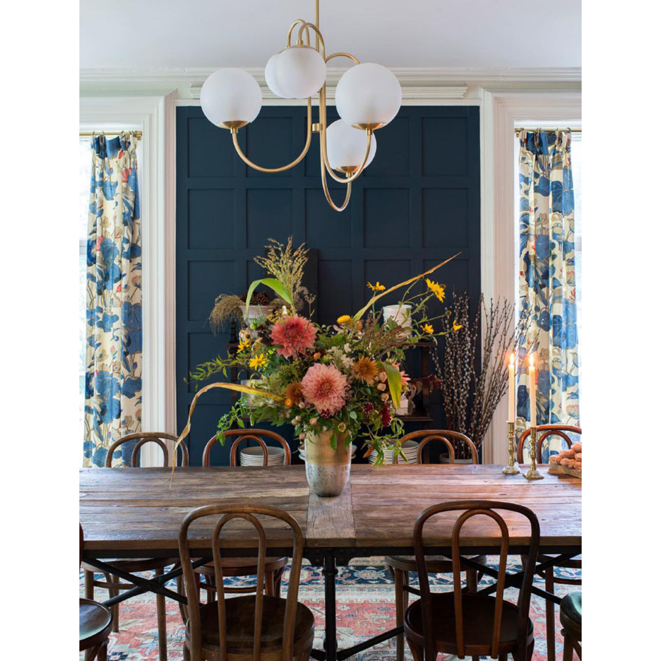 Gooseneck Chandelier