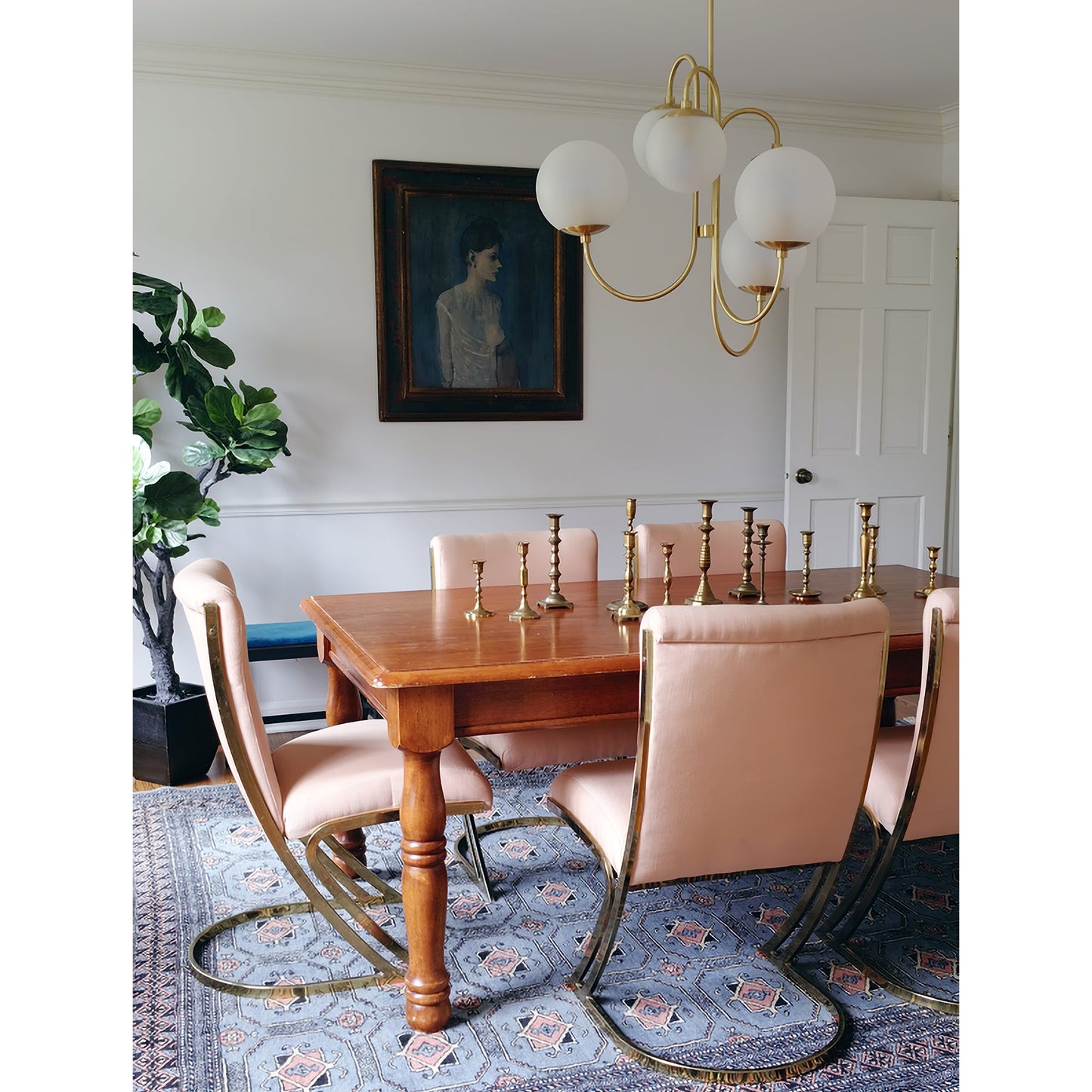 Gooseneck Chandelier