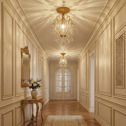 Gossly Ctystal Ceiling Lamp
