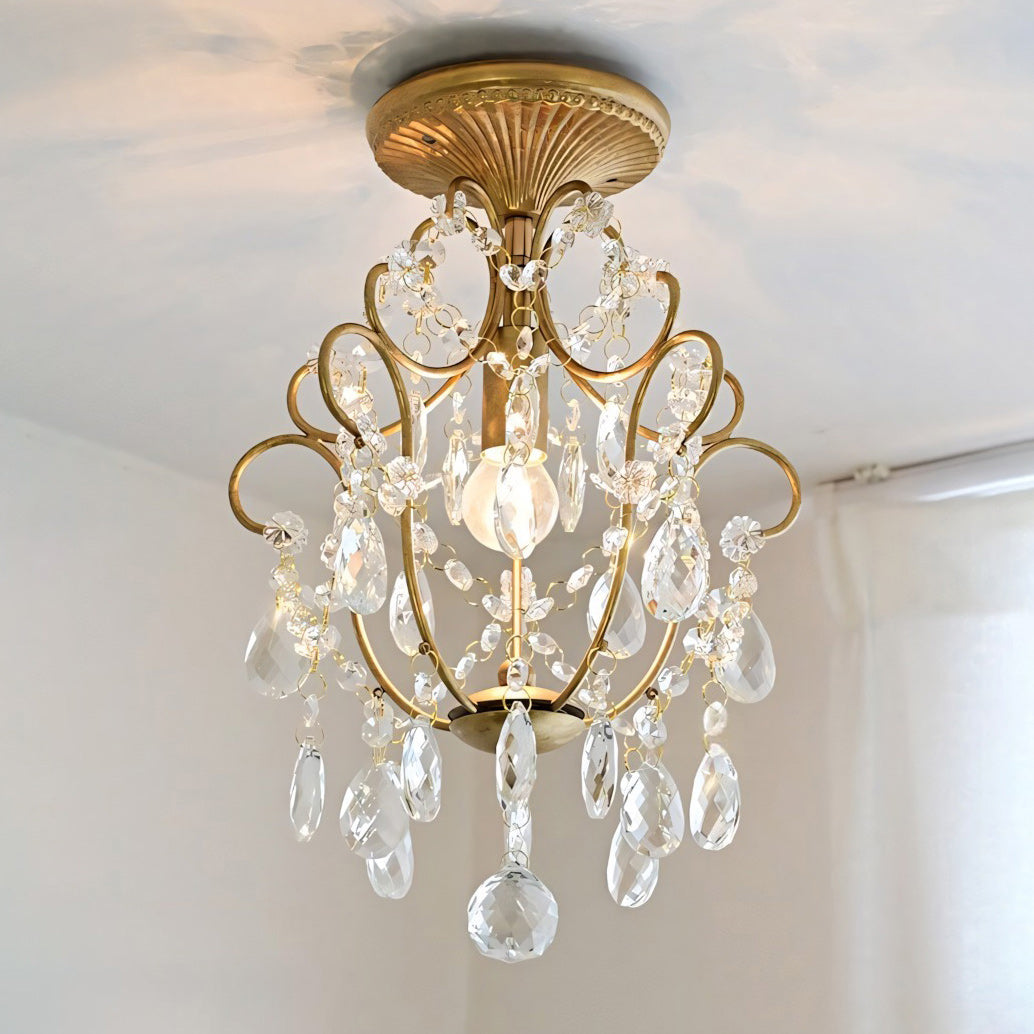 Gossly Ctystal Ceiling Lamp