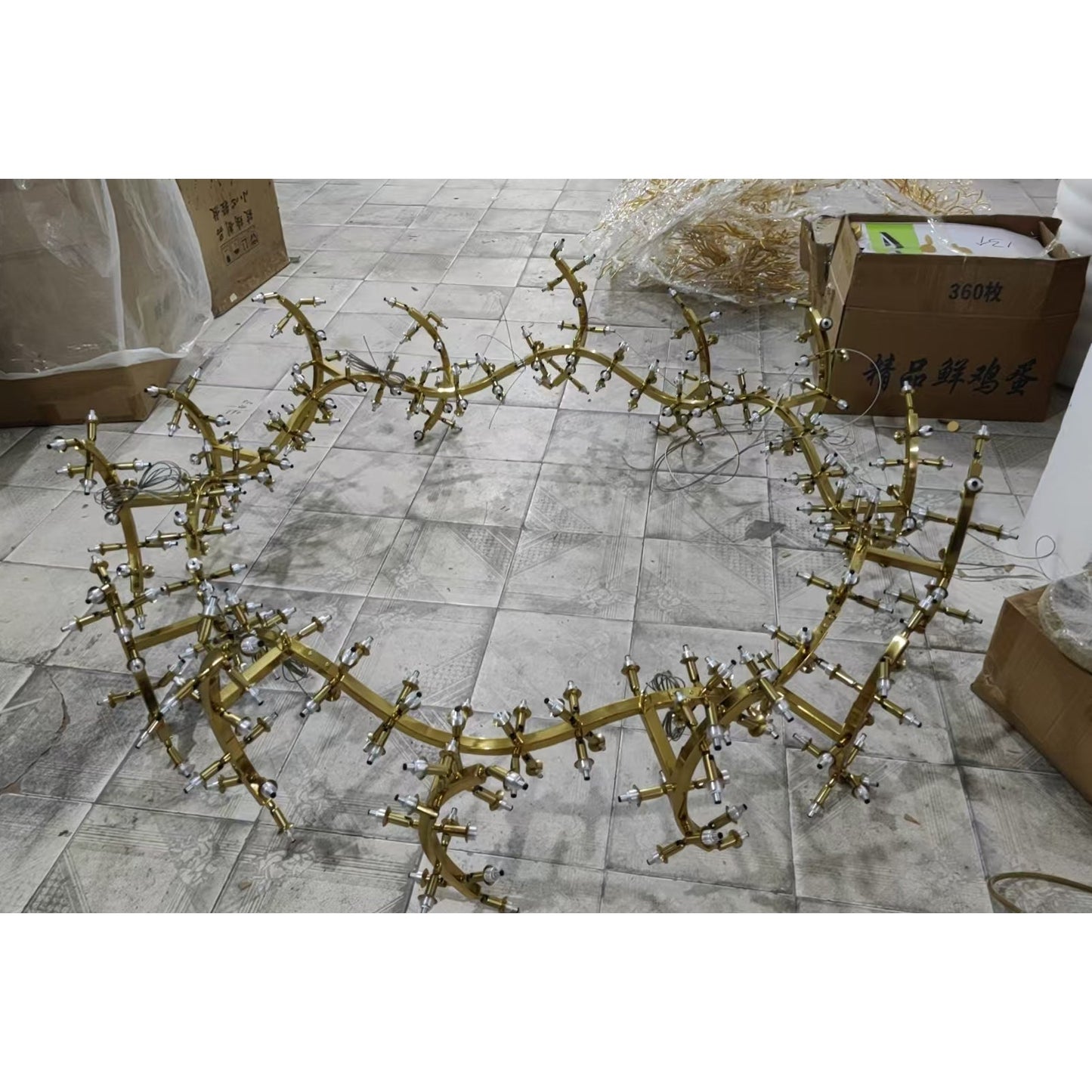 Grape Bunch Chandelier