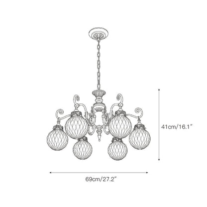 Greenwich Classical Brass Chandelier