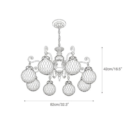 Greenwich Classical Brass Chandelier