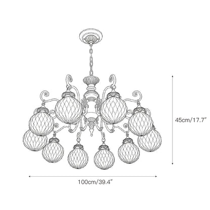 Greenwich Classical Brass Chandelier