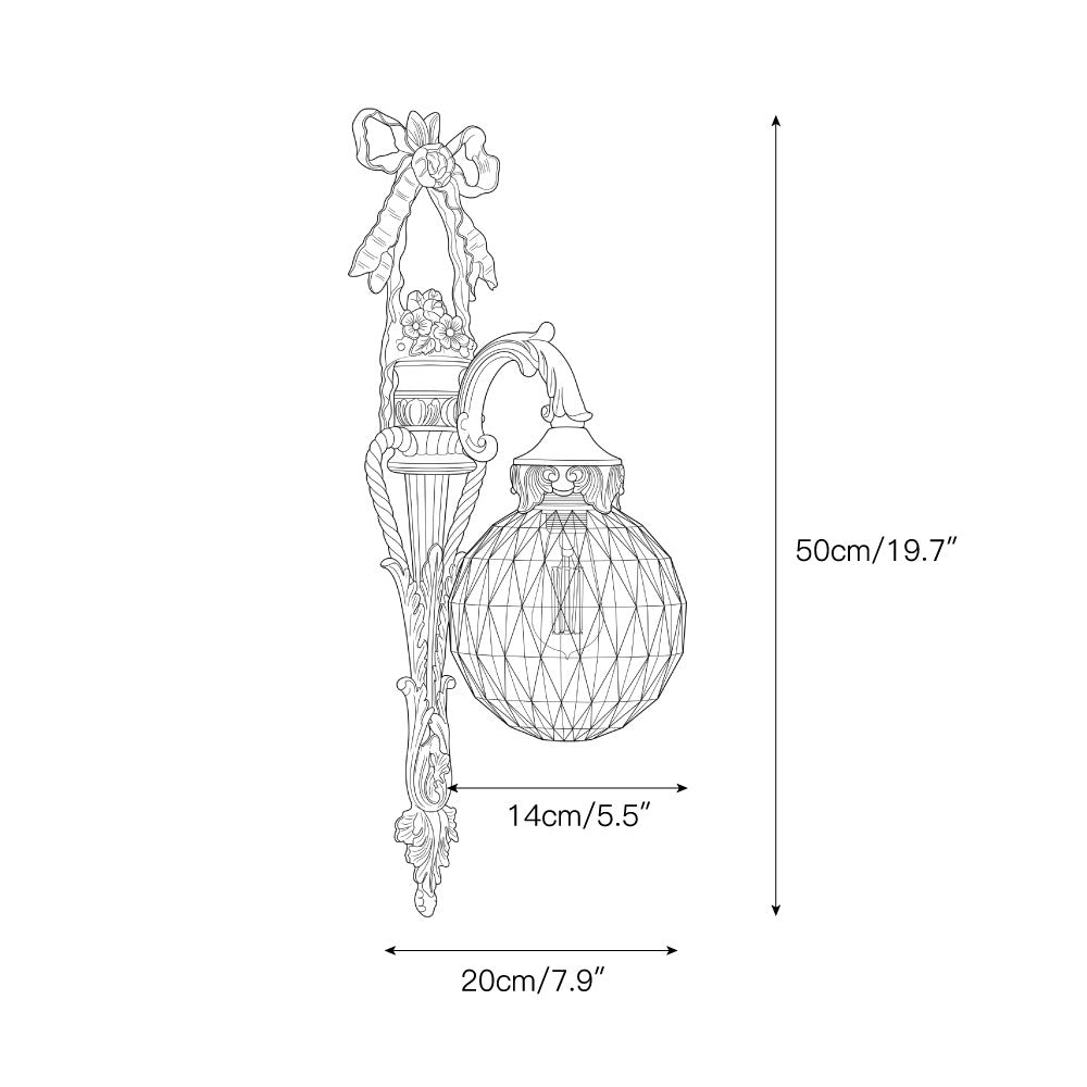 Greenwich Classical Brass Wall Sconce