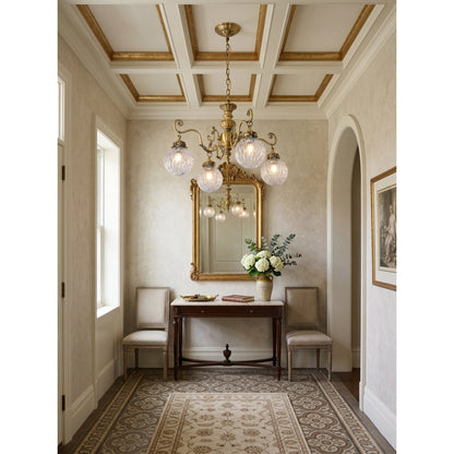 Greenwich Classical Brass Chandelier