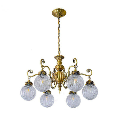 Greenwich Classical Brass Chandelier