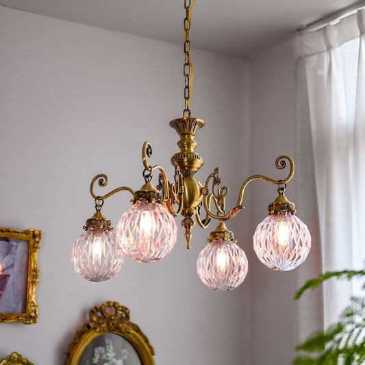 Greenwich Classical Brass Chandelier
