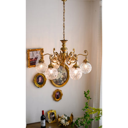 Greenwich Classical Brass Chandelier