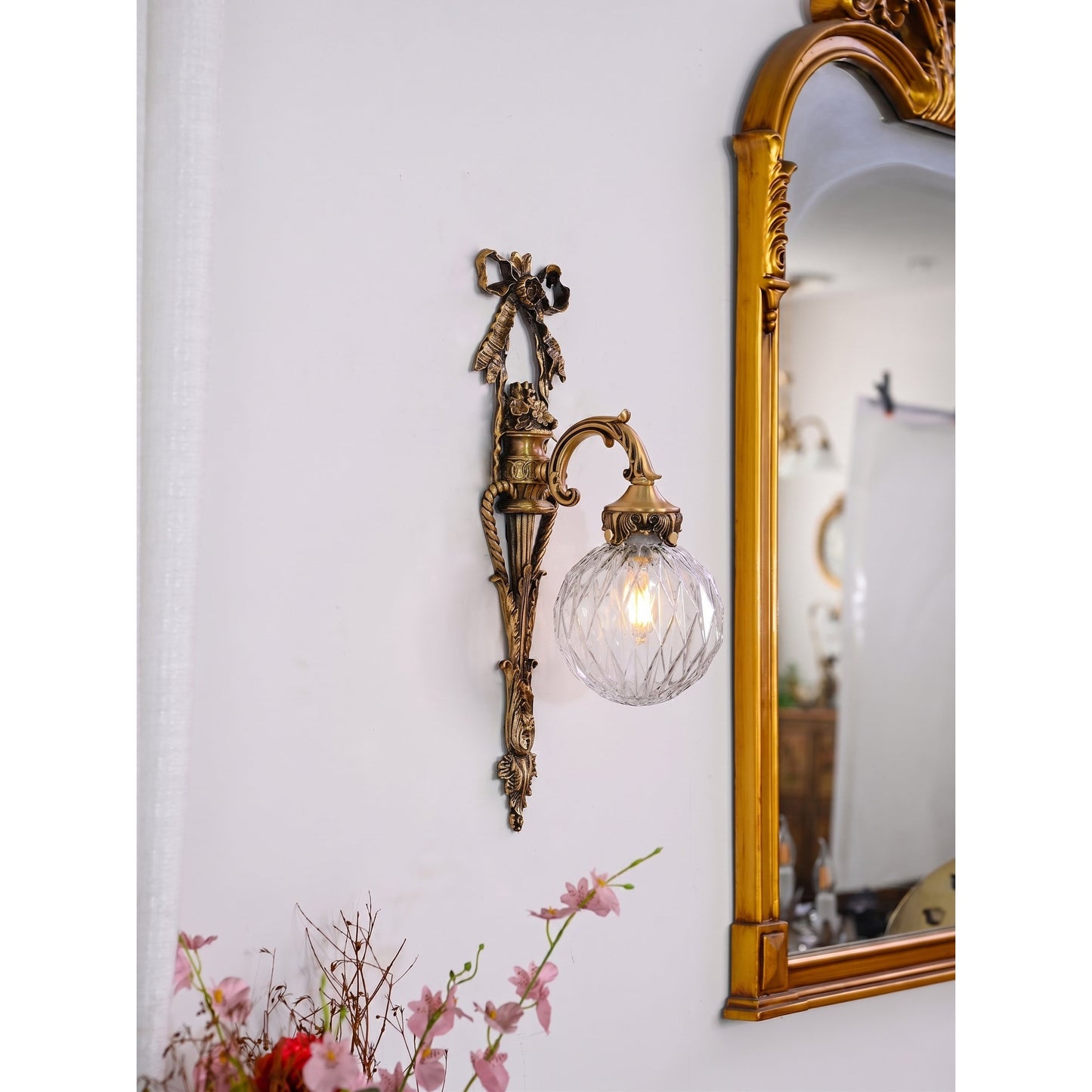 Greenwich Classical Brass Wall Sconce