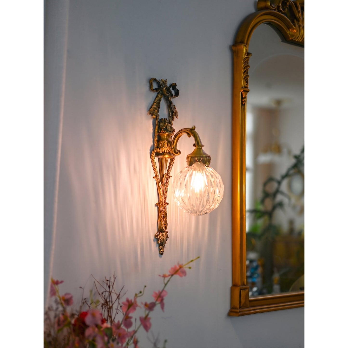 Greenwich Classical Brass Wall Sconce