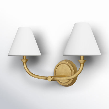 Greta Brass Wall Lamp