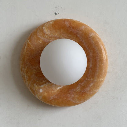 Orli Yellow Onyx Sconce