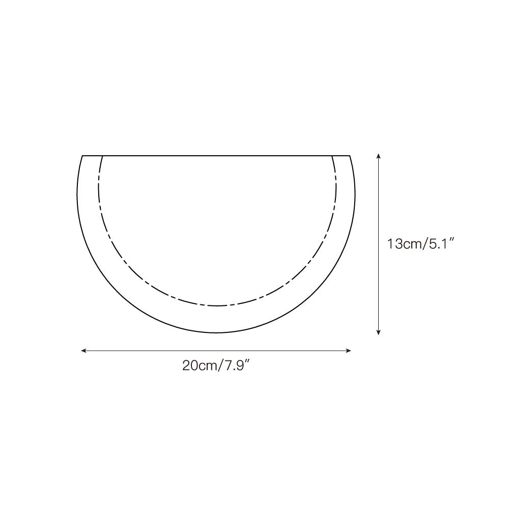 Half Moon Wall Lamp