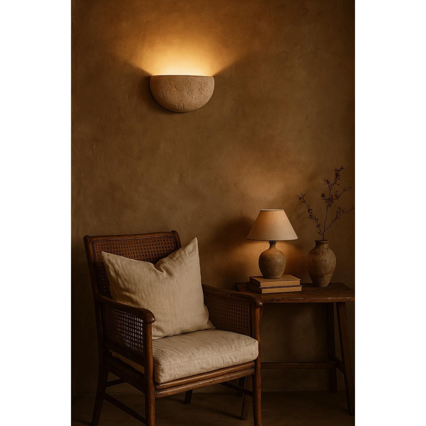Half Moon Wall Lamp