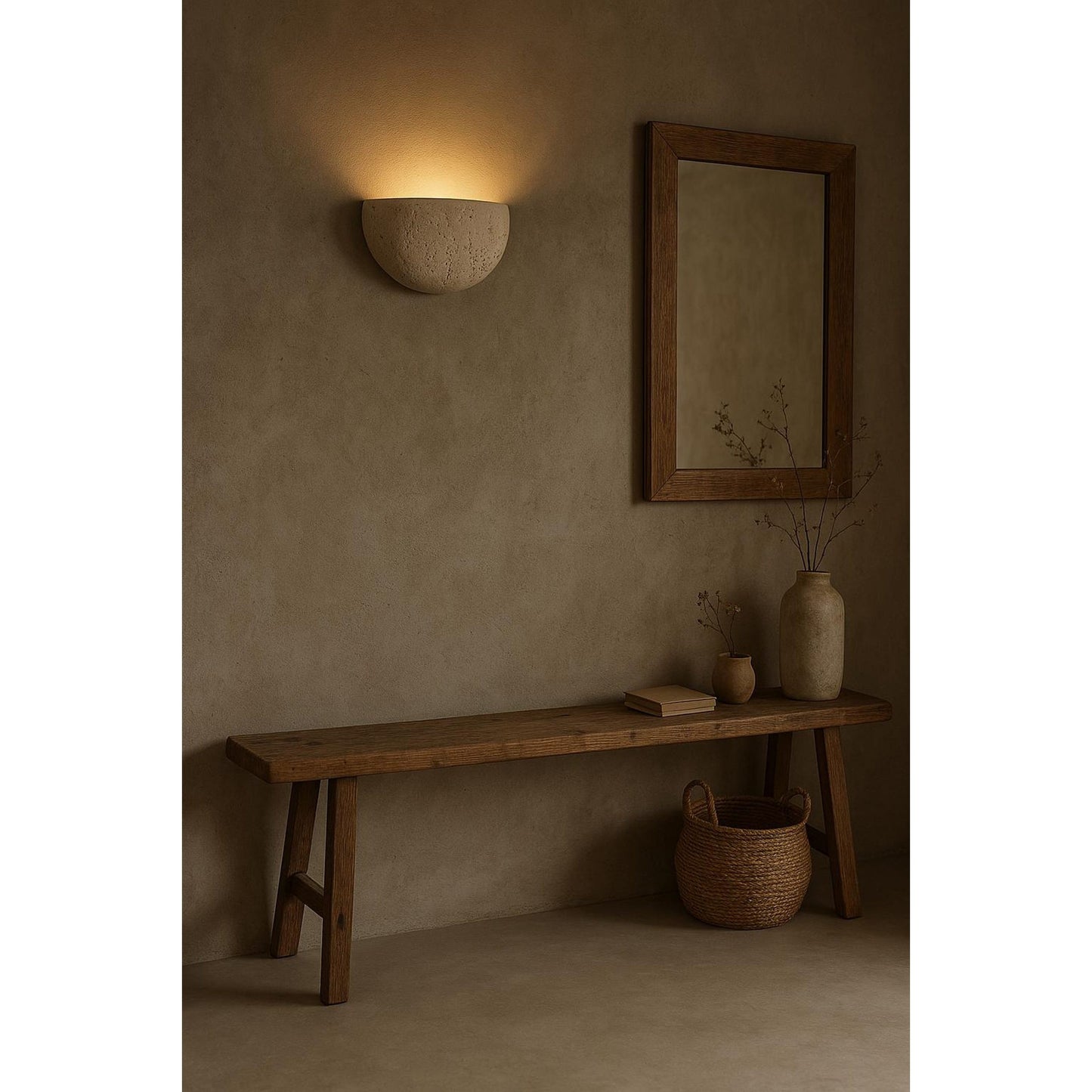Half Moon Wall Lamp