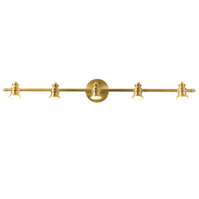 Halophane Brass Wall Lamp