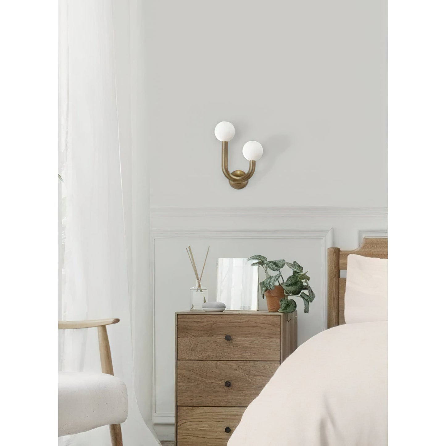 Happy Glass Wall Lamp