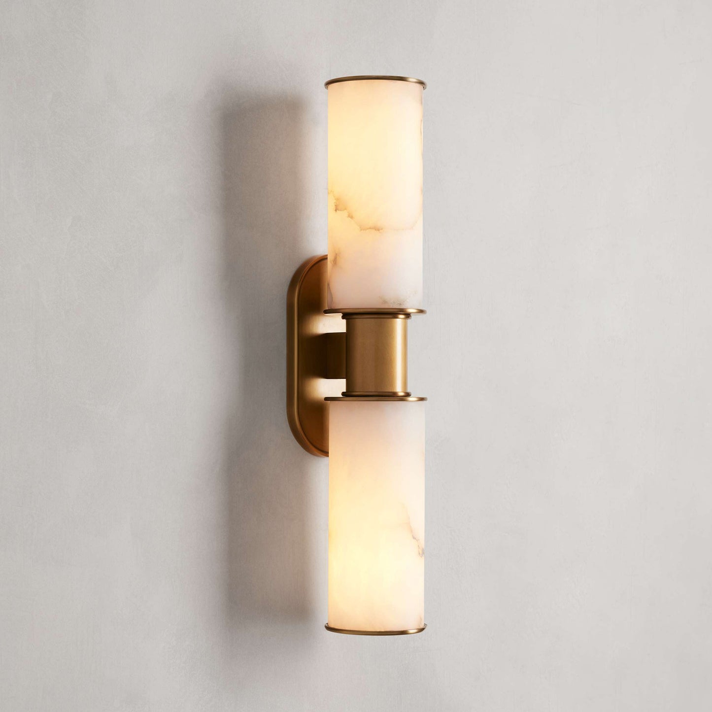 Harlin Vertical Alabaster Sconce