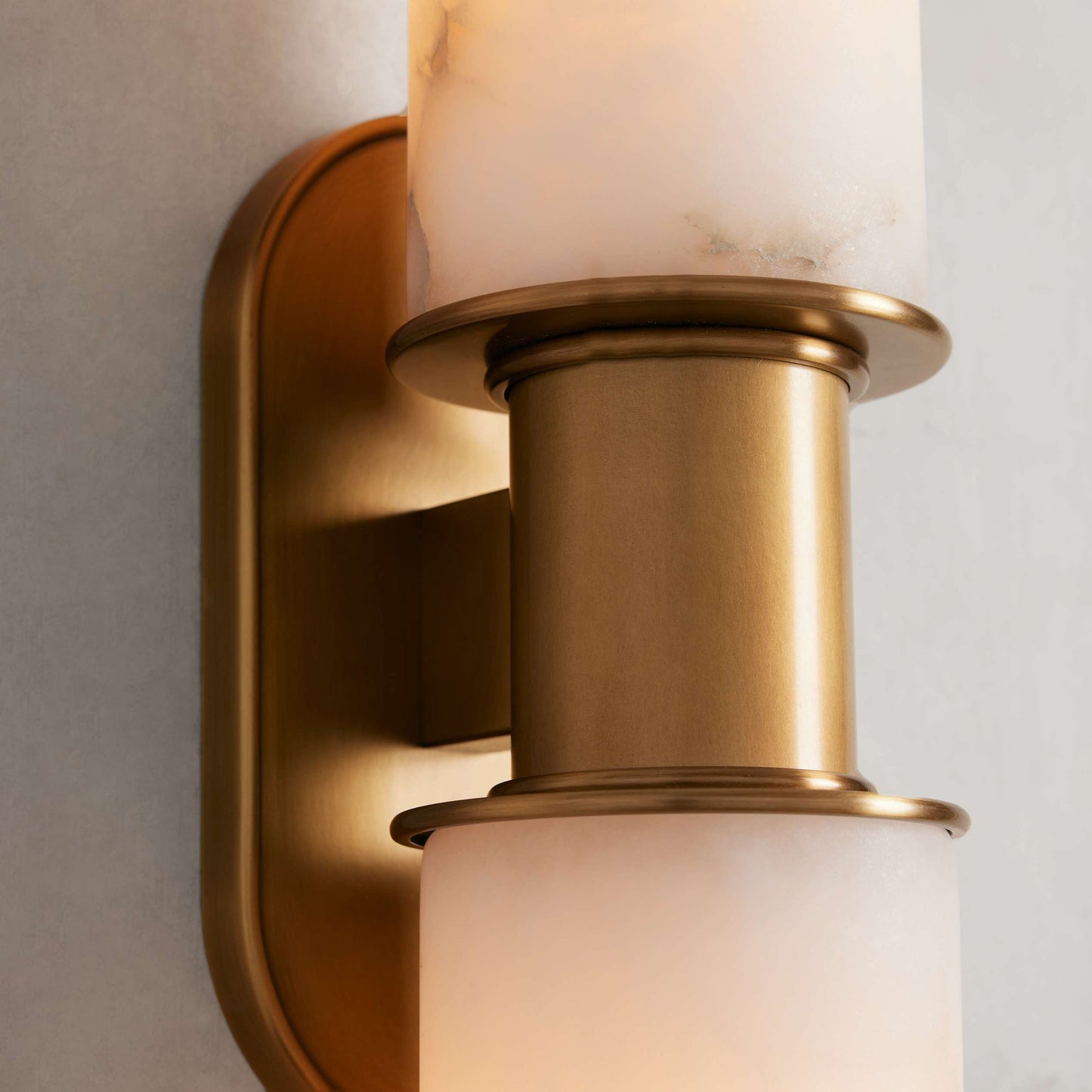 Harlin Vertical Alabaster Sconce