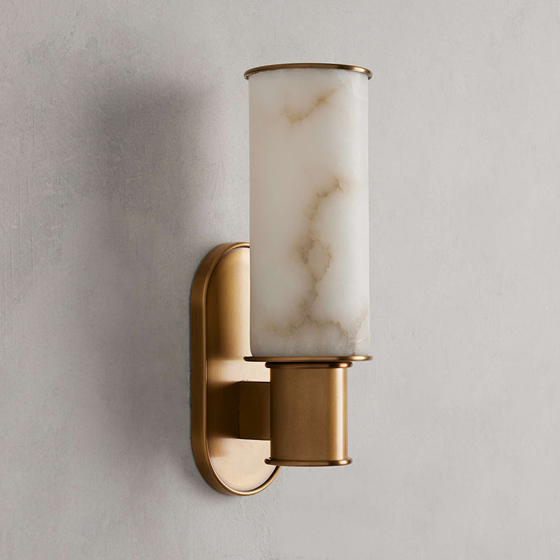 Harlin Vertical Alabaster Sconce