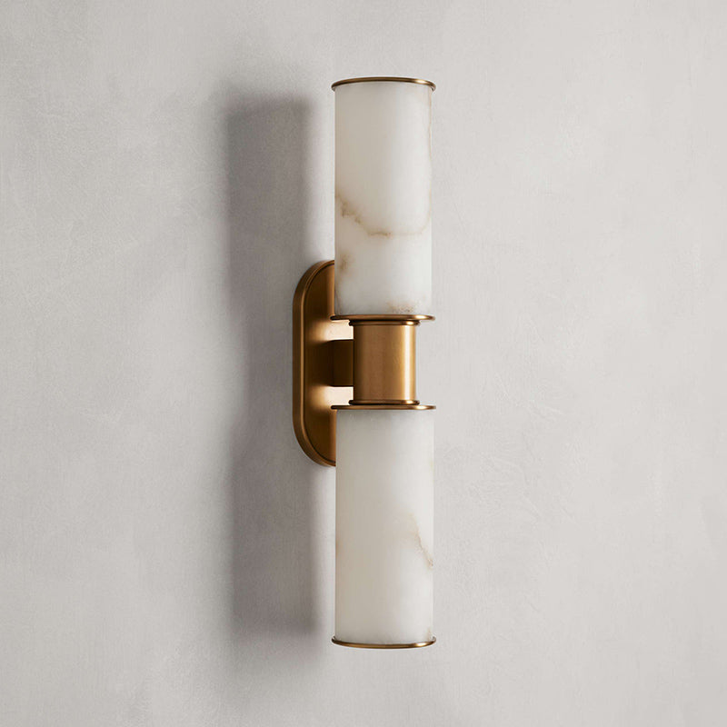 Harlin Vertical Alabaster Sconce