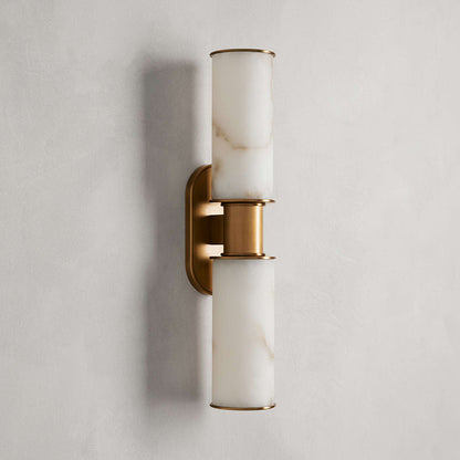 Harlin Vertical Alabaster Sconce