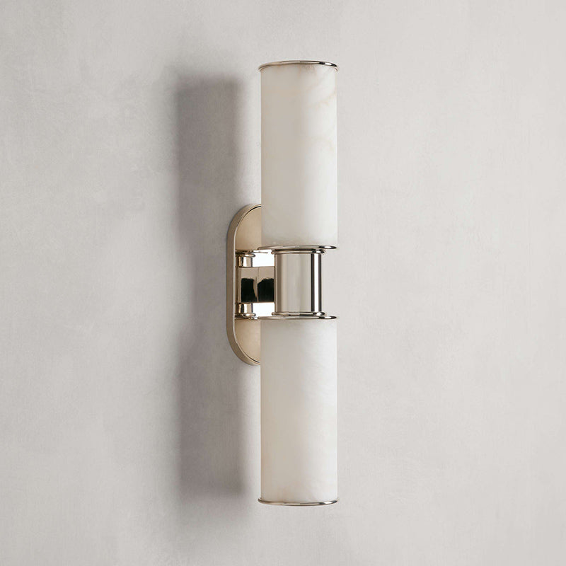 Harlin Vertical Alabaster Sconce