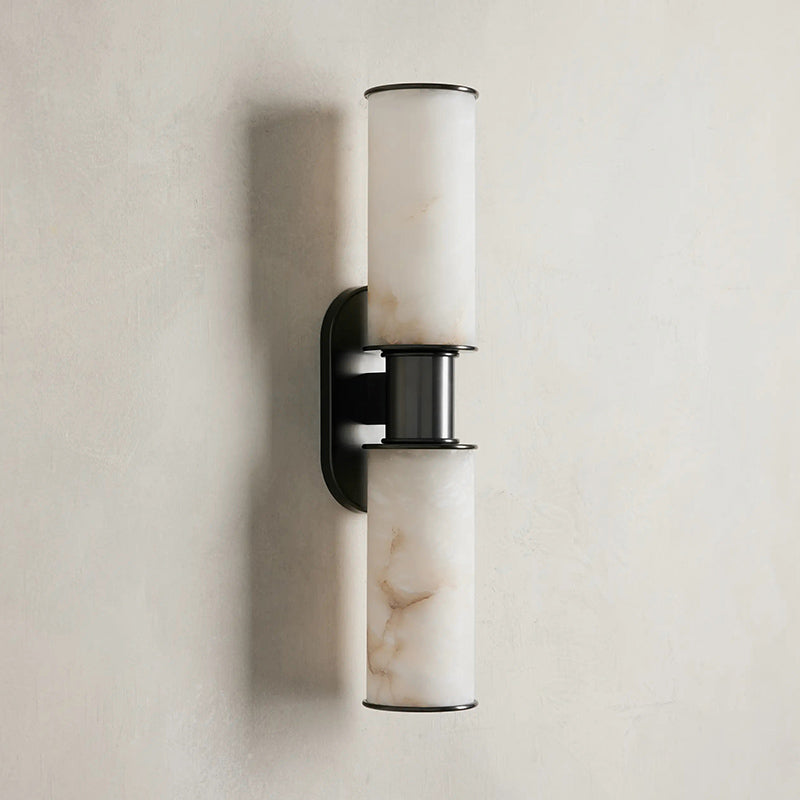 Harlin Vertical Alabaster Sconce