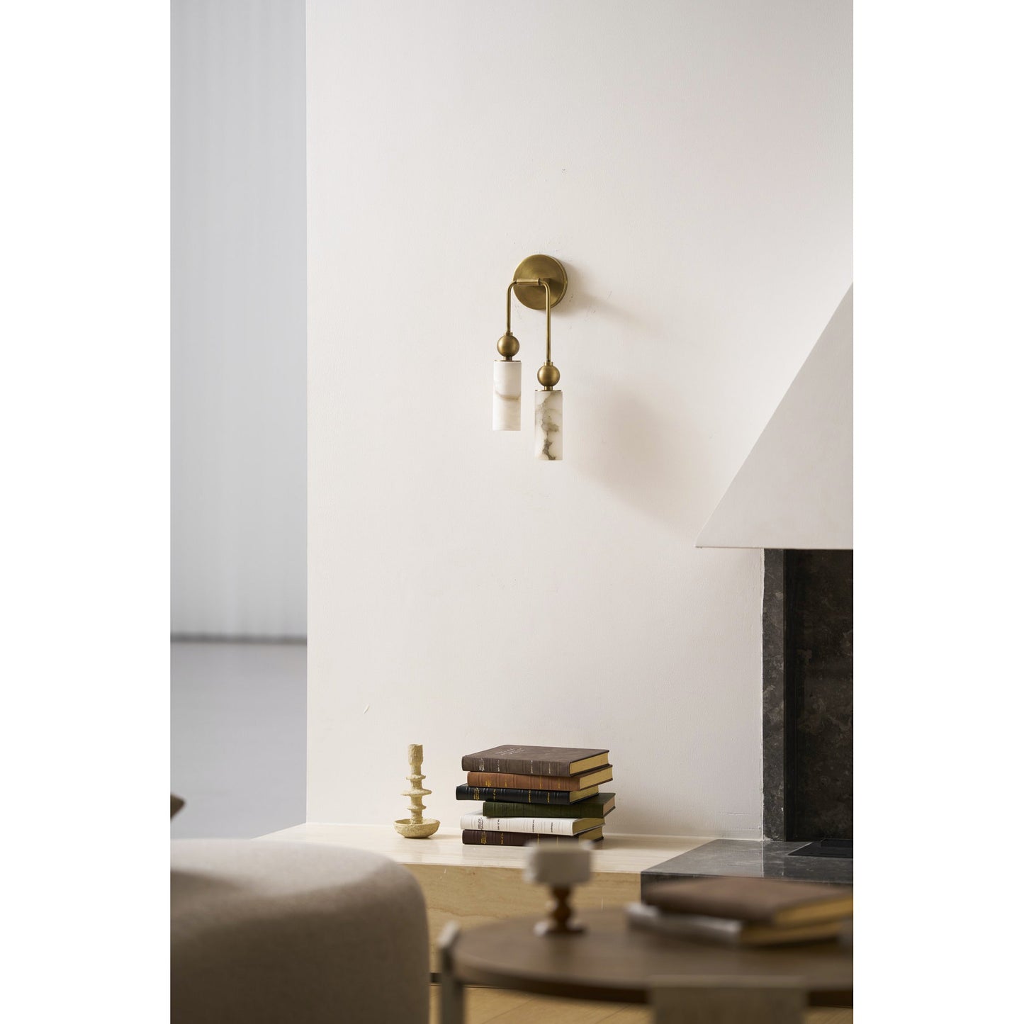 Harlin Alabaster Wall Lamp
