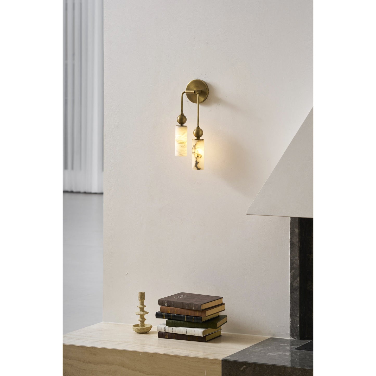 Harlin Alabaster Wall Lamp