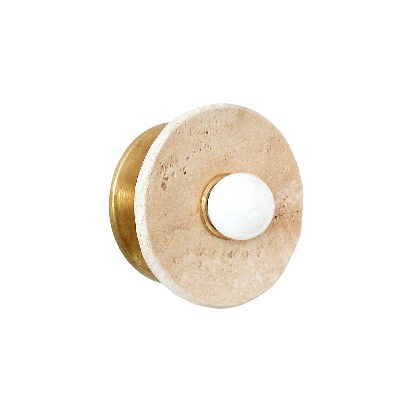 Haven Travertine Wall Sconce