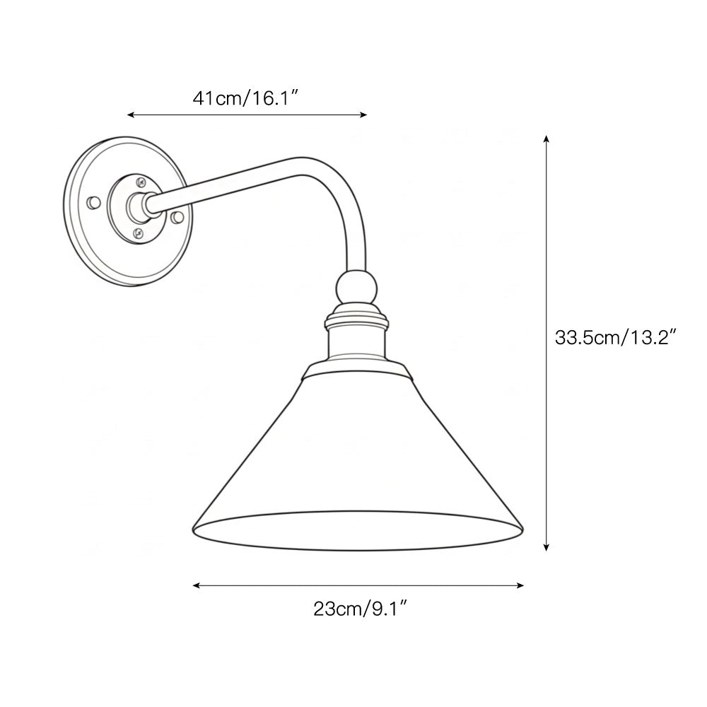 Heirloom Ceramic Wall Lamp
