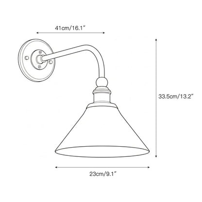 Heirloom Ceramic Wall Lamp