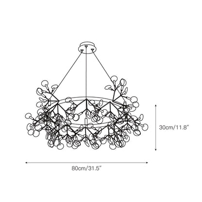 Heracleum Round Chandelier
