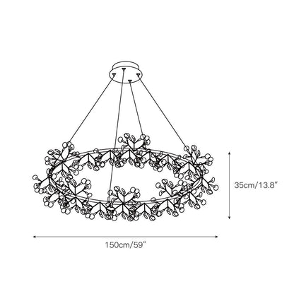 Heracleum Round Chandelier
