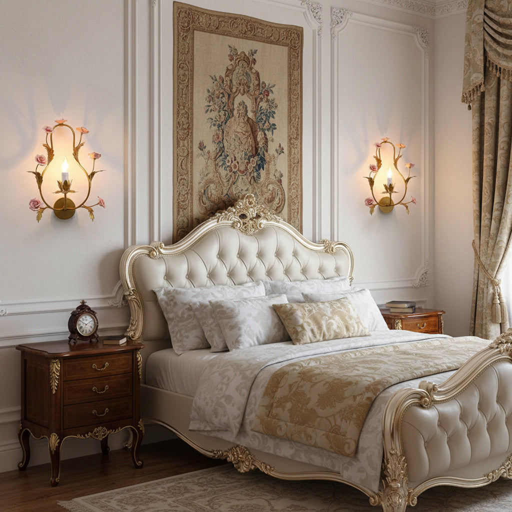 Heritage Floral Wall Lamp