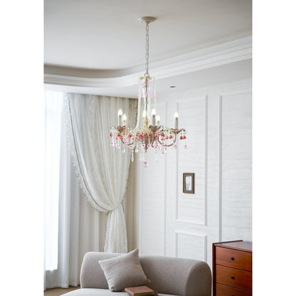 Heritage Rose Chandelier