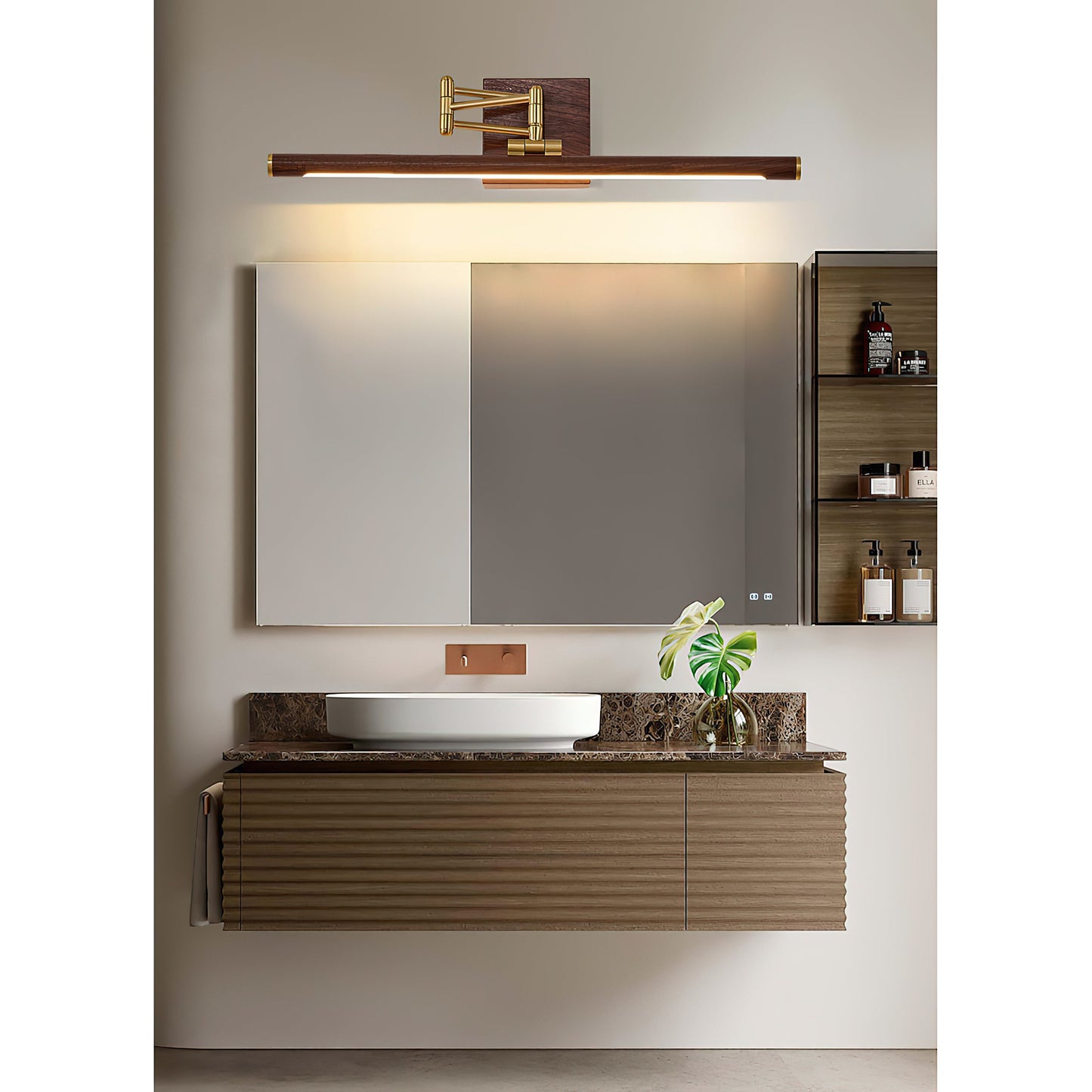 Hinkley Stokes Brass Wall Lamp